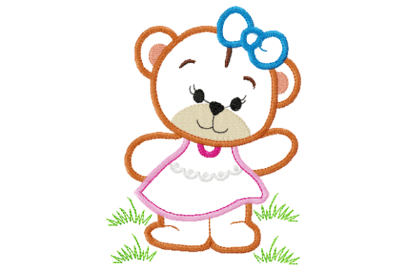 Bear Girl Embroidery Design Review