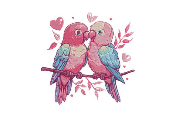 Cute Parrot Embroidery: A Seller's Review for Etsy Shops