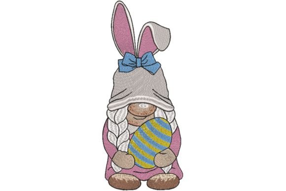 Easter Bunny Gnome Girl: A Boutique Embroidery Review