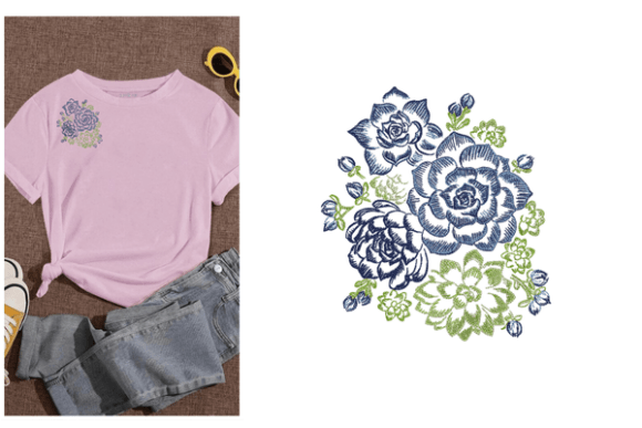 Fresh Flowers Embroidery: A Seller's Review for Etsy Shops
