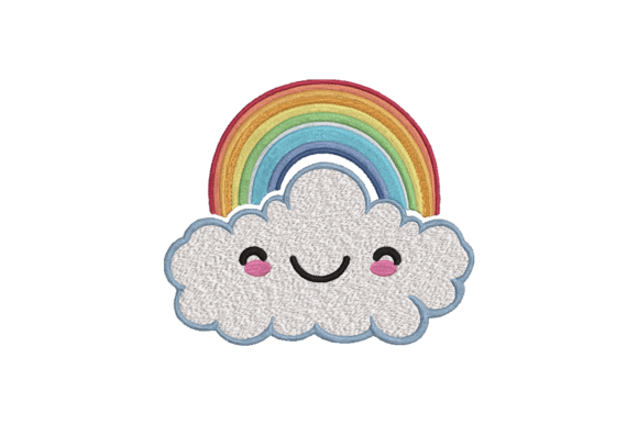 Happy Rainbow Cloud: A Seasonal Embroidery Review