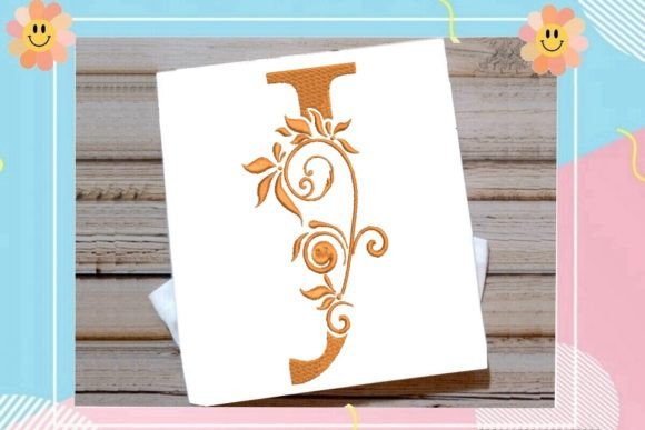 J Beautiful Monogram Letter: A Craft Fair Designer's Review
