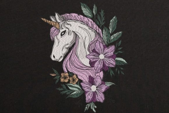 Magic Unicorn Flowers: A Festive Embroidery Review