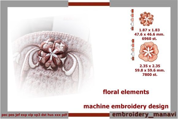 Review: Floral Elements 2 Designs for Business Merch