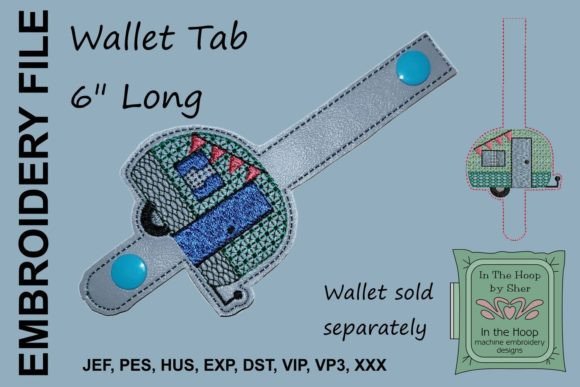 Tiny Camper Wallet Tab: A Charming ITH Design Review