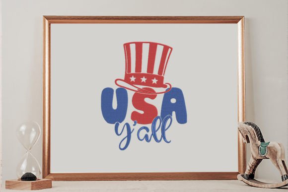 USA Y'all Hat 4th of July: A Festive Embroidery Review